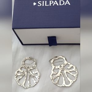 Silpada Eden 925 Sterling silver earrings 🌸